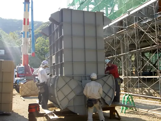 機器据付工事-2